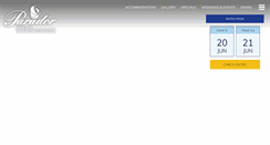 Desktop Screenshot of hotelparador.com